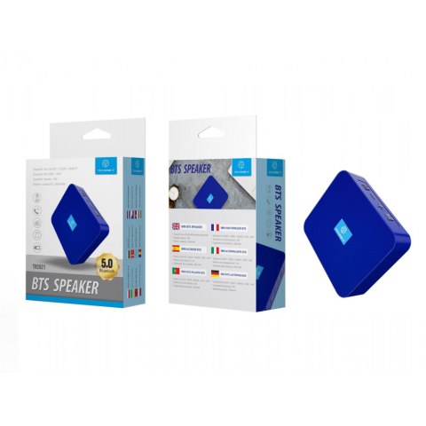 Głośnik BTS mobilny TH2621 Niebieski Bluetooth 5.0 TECHANCY Głośnik BTS mobilny TH2621 Niebieski Bluetooth 5.0 TECHANCY