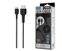 Kabel Micro USB 2A 3m CZARNY szybkie ładowanie TECHANCY TB1629