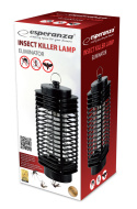 Lampa UV owadobójcza ELIMINATOR czarna ESPERANZA EHQ002