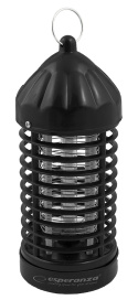 Lampa UV owadobójcza TERMINATOR II czarna ESPERANZA EHQ005