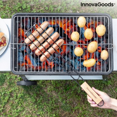 Ruszt do grilla Uchwyt na kiełbaski InnovaGoods V0103473 Ruszt do grilla Uchwyt na kiełbaski InnovaGoods V0103473