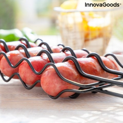 Ruszt do grilla Uchwyt na kiełbaski InnovaGoods V0103473 Ruszt do grilla Uchwyt na kiełbaski InnovaGoods V0103473