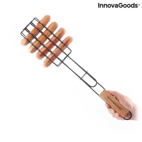 Ruszt do grilla Uchwyt na kiełbaski InnovaGoods V0103473 Ruszt do grilla Uchwyt na kiełbaski InnovaGoods V0103473