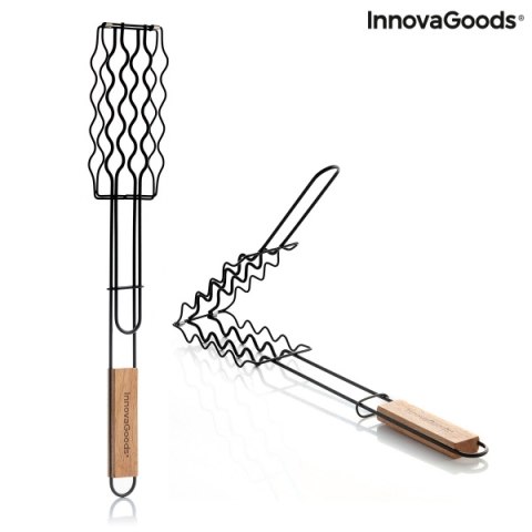 Ruszt do grilla Uchwyt na kiełbaski InnovaGoods V0103473 Ruszt do grilla Uchwyt na kiełbaski InnovaGoods V0103473