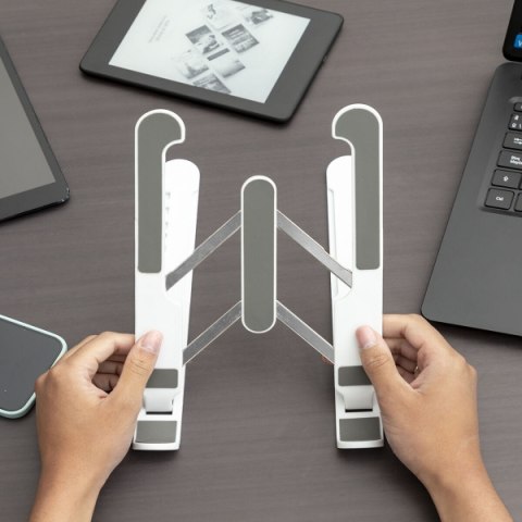 Składana i Regulowana Podstawka pod Laptopa z klapką INNOVAGOODS V0103270 Składana i Regulowana Podstawka pod Laptopa z klapką INNOVAGOODS V0103270